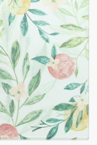 Floral Glass Pot Trivet