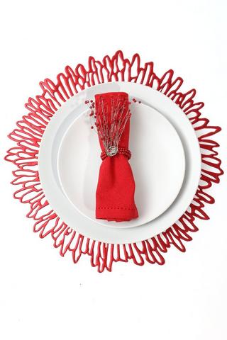 Festive Metallic Placemat