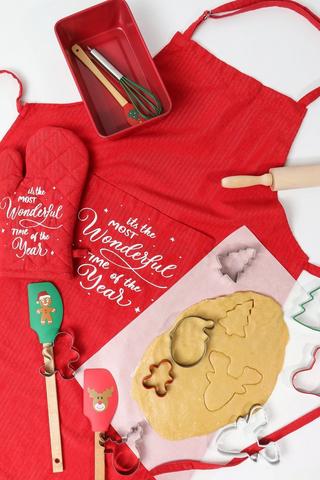 Festive Cotton Oven Glove