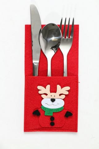 Festive Felt Cutlery Pocket