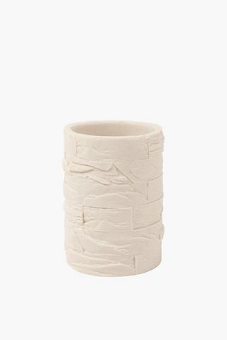 Polyresin Tiled Bath Tumbler