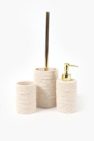 Polyresin Tiled Bath Tumbler