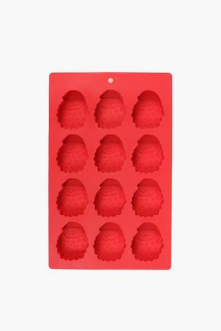 Festive Santa Ice Cube Tray