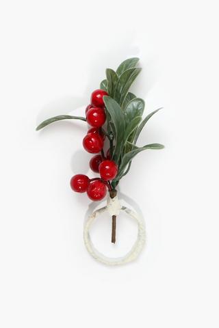 Mistletoe Napkin Ring