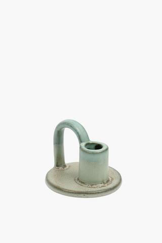 Retro Ceramic Candle Holder, 9x10cm