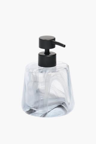 Abstract Smoked Glass Dispenser, 460ml