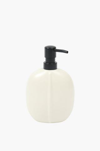 Ceramic Oval Soap Dispenser