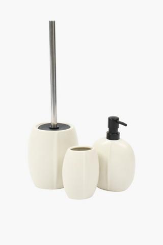 Ceramic Oval Soap Dispenser