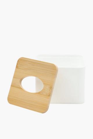 Bamboo Tissue Box, Small