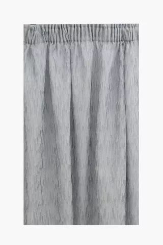Matrix Textured Taped Curtain, 230x218cm