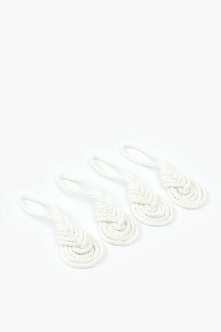 4 Pack Cotton Napkin Rings