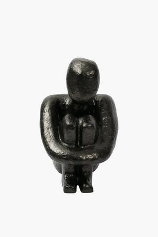 Knee Hug Figure, 33x49cm