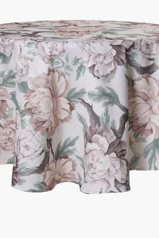 Floral Round Tablecloth, 160cm