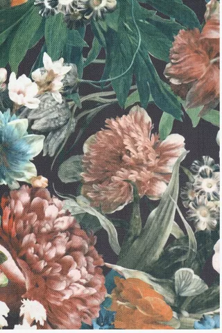 Floral Cotton Tablecloth, 160x360cm