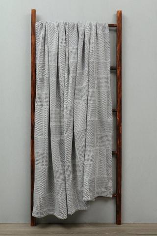 Hatching Patchwork Jacquard Classic Throw,180x220cm