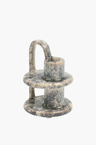 Antique-style Candle Holder, 12x18cm