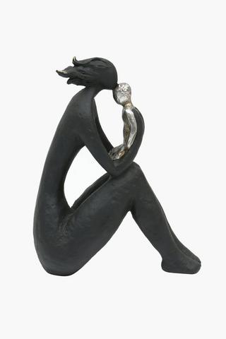 Femme Baby Figure Statue, 24x11cm
