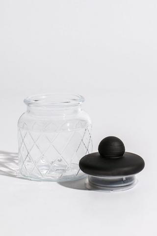 Glass Storage Jar With Lid