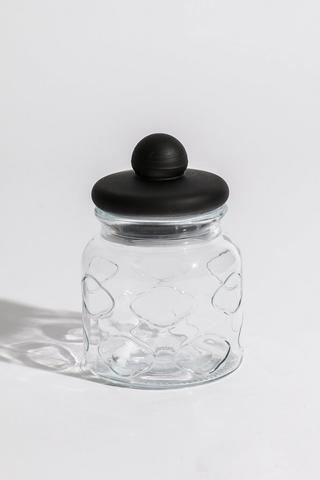 Glass Storage Jar With Lid