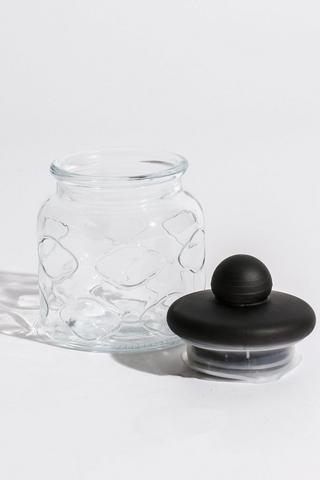 Glass Storage Jar With Lid