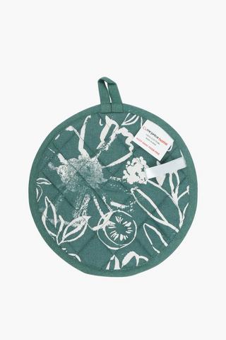 Floral Printed Cotton Pot Holder
