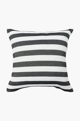 Textured Stripe Scatter Cushion, 45x45cm