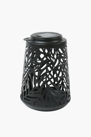 Solar Floral Punch Lantern, 18cm