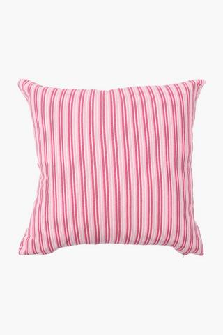 Textured Stripe Scatter Cushion, 45x45cm
