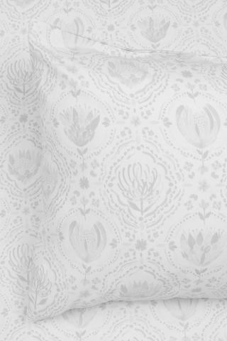 Soft Touch Protea Floral Standard Pillowcase