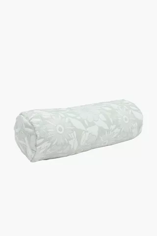Polycotton Quilted Jacquard Bolster, 18x55cm
