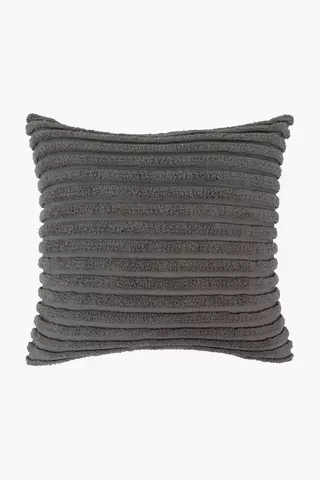 Tufted Stripe Square Scatter Cushion, 60x60cm