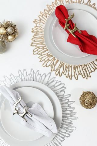 Festive Metallic Placemat
