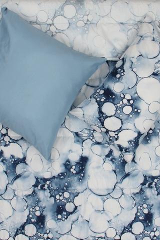 6 Piece Soft Touch Water Colour Bubbles Comforter Baleset