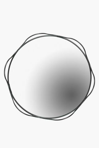 Wave Mirror Tray, 35cm