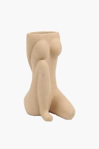 Yoga Figure Vase, 18x27cm