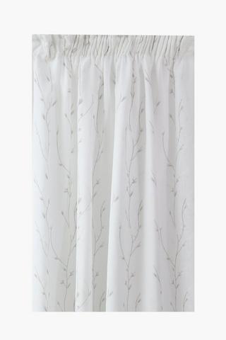 Printed Whimsical Taped Curtain, 230x218cm