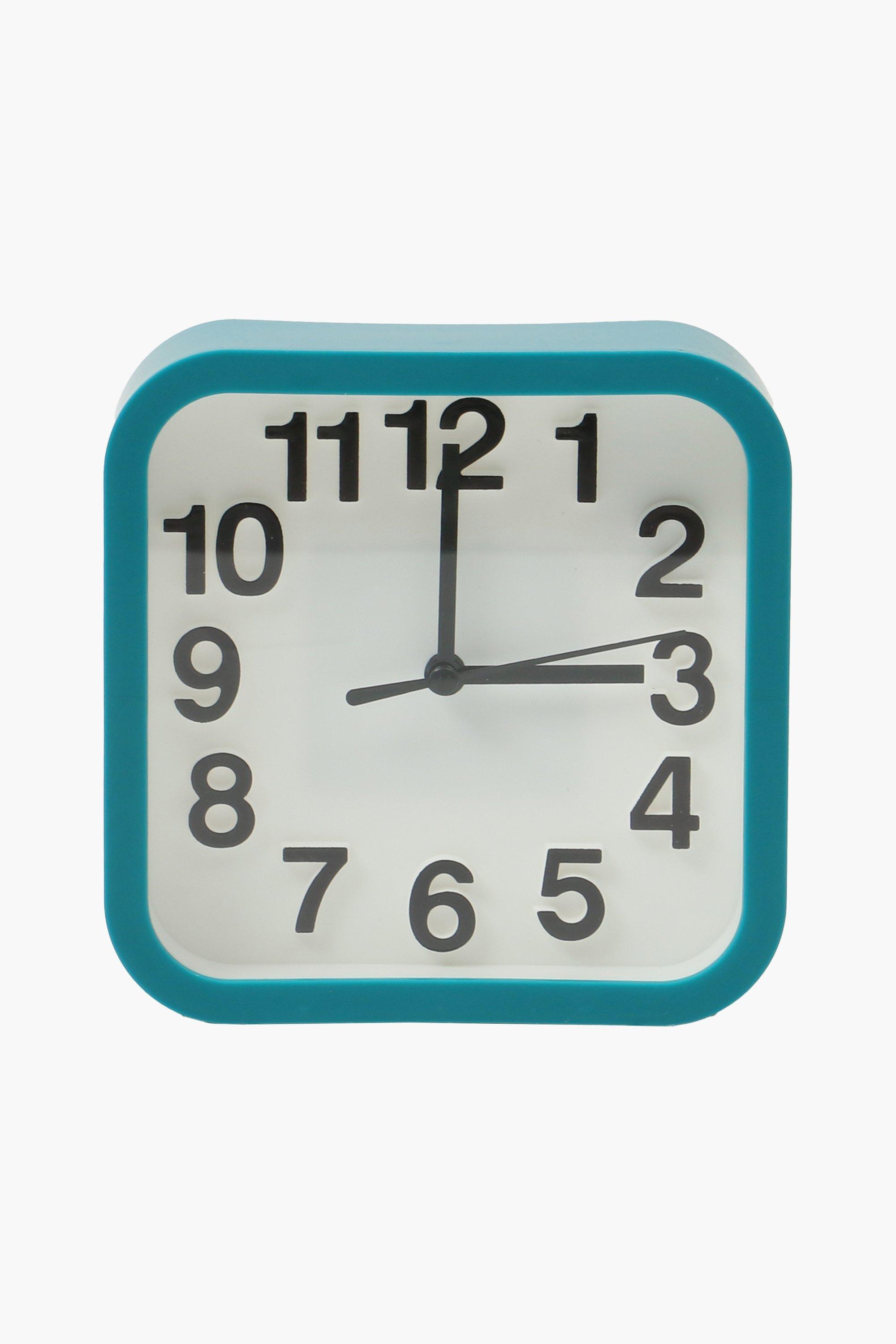 Square Desk Clock, 13cm