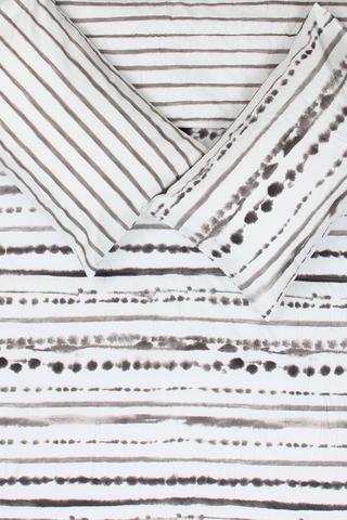 Soft Touch Embossed Stripe Comforter Set