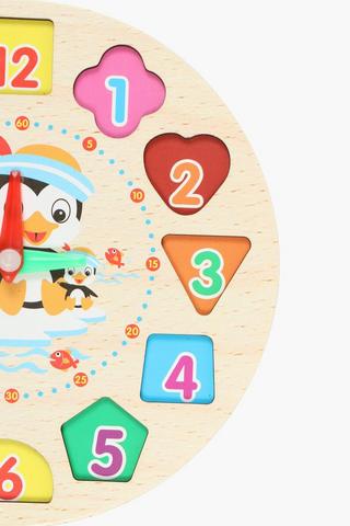Wooden Learning Clock