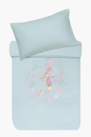 Soft Touch Mermaid Duvet Cover Set