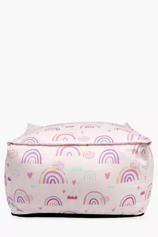 Rainbow Bean Bag , 60x35cm
