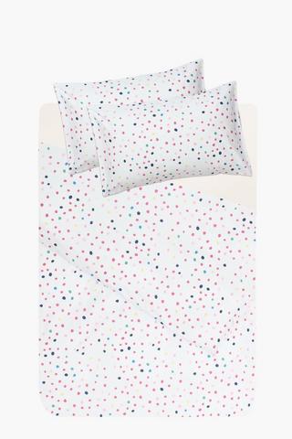 Soft Touch Polka Dot Duvet Cover Set