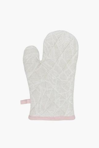 Floral Printed Cotton Single Oven Glove