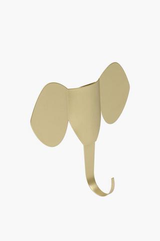 Elephant Wall Hook, 18x15cm