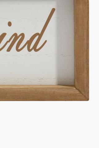 Humble Hanging Sign, 34x12cm