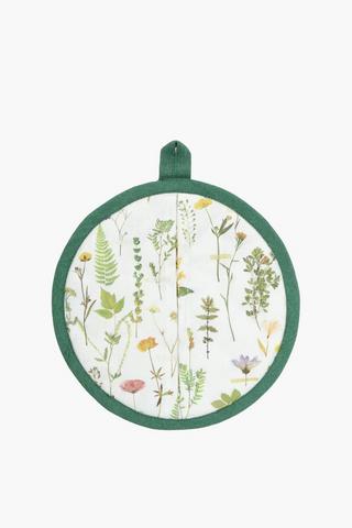 Humewood Printed Cotton Pot Holder