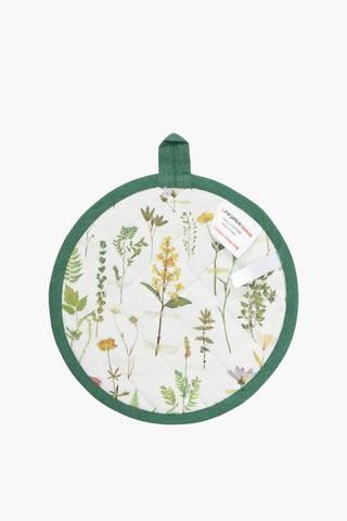Humewood Printed Cotton Pot Holder
