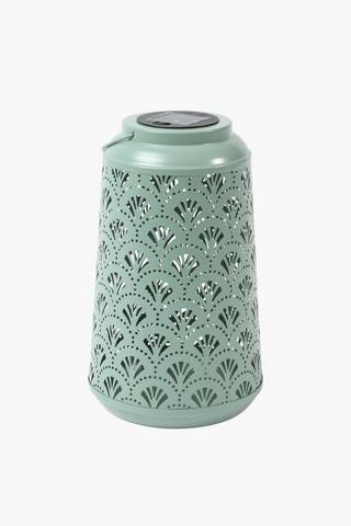 Solar Floral Punch Lantern, 26cm
