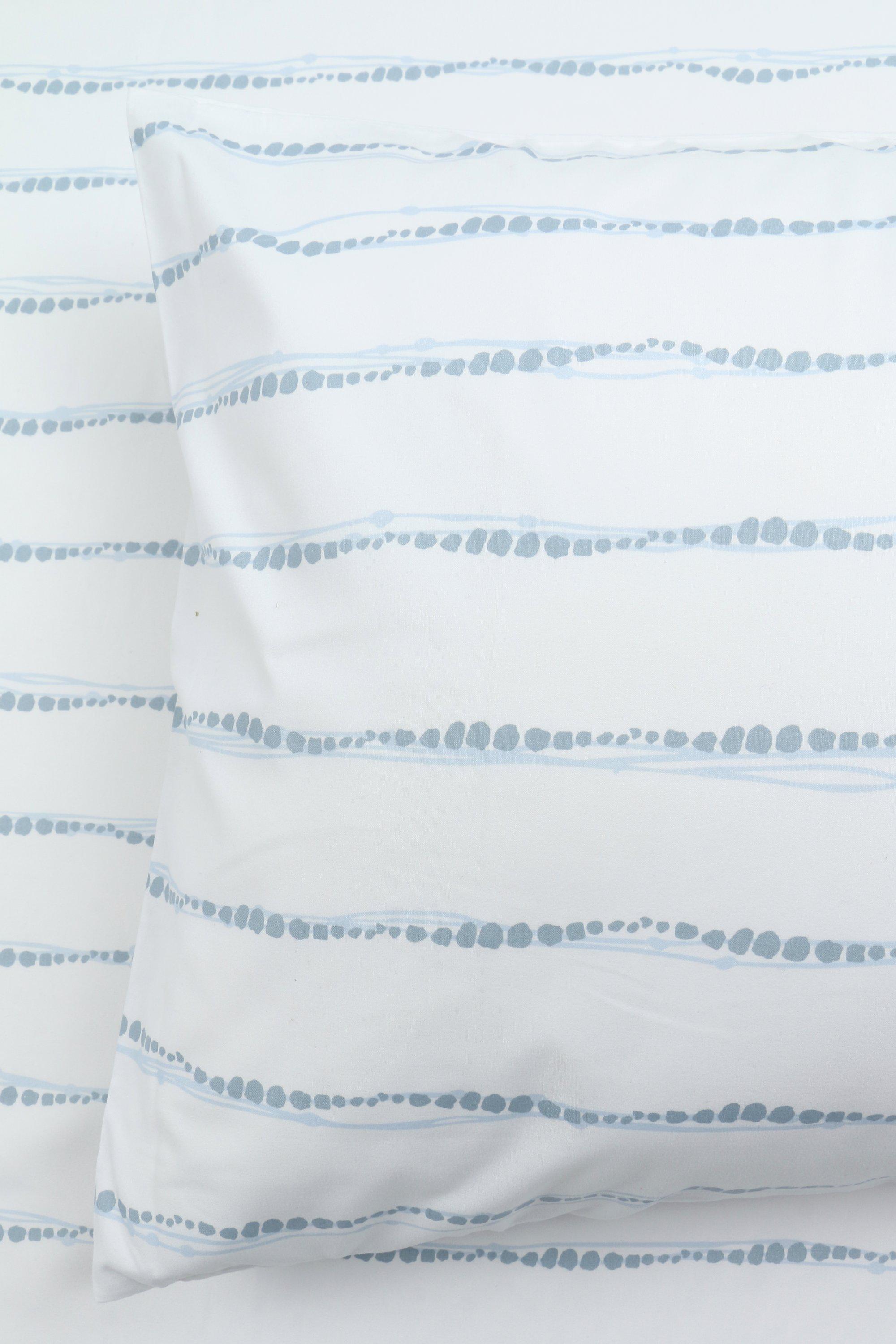Microfibre Stripe Standard Pillowcase