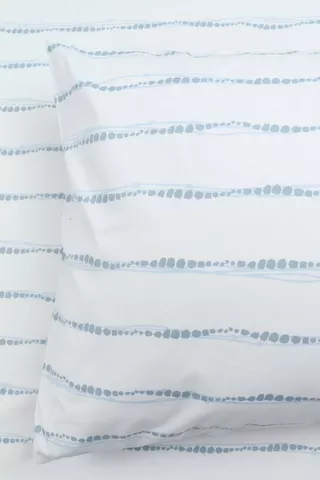 Microfibre Stripe Standard Pillowcase